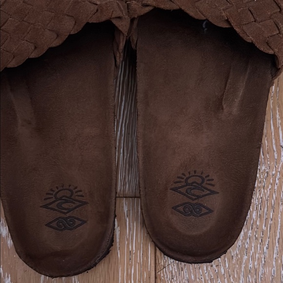 Quiksilver leather slides - Picture 2 of 4